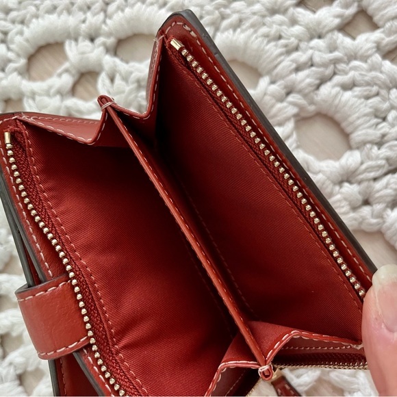 Coach Pink Wallet with C Logo - Picture 12 of 13